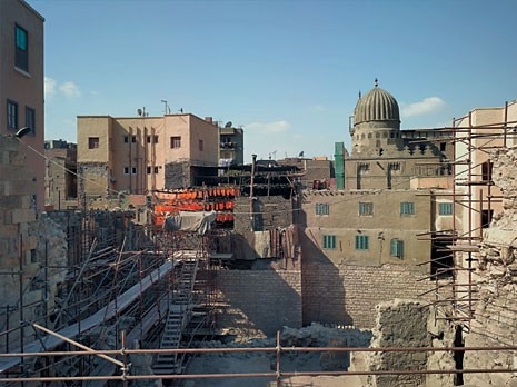 Lavori di 
recupero a Bab Al-Mahruq
