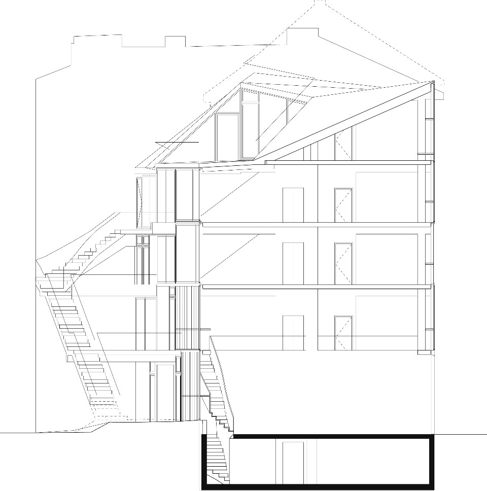 Sezione longitudinale
