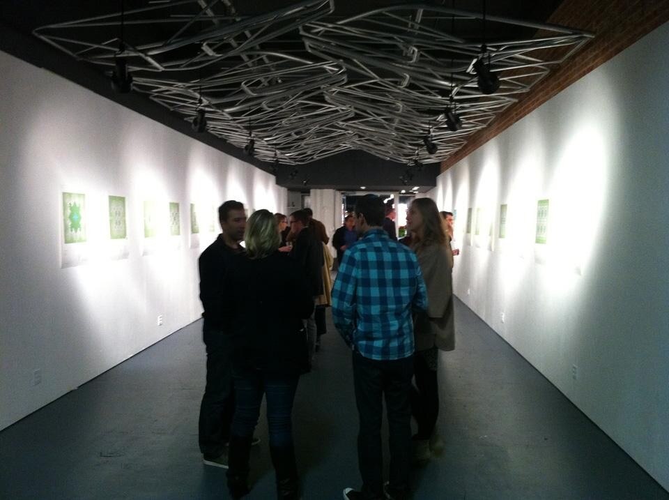 In apertura e qui sopra: Keith Krumwiede, <i>Freedomland</i>, inaugurazione