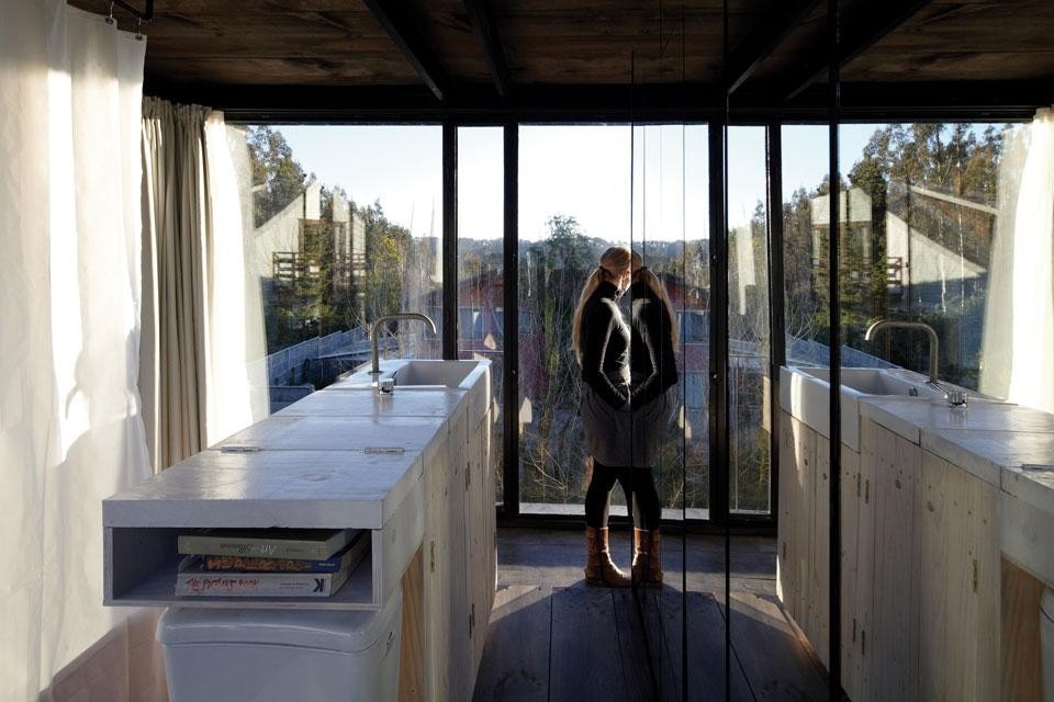 Casa Arco realizzata da Pezo von Ellrichshausen a Concepción, Cile