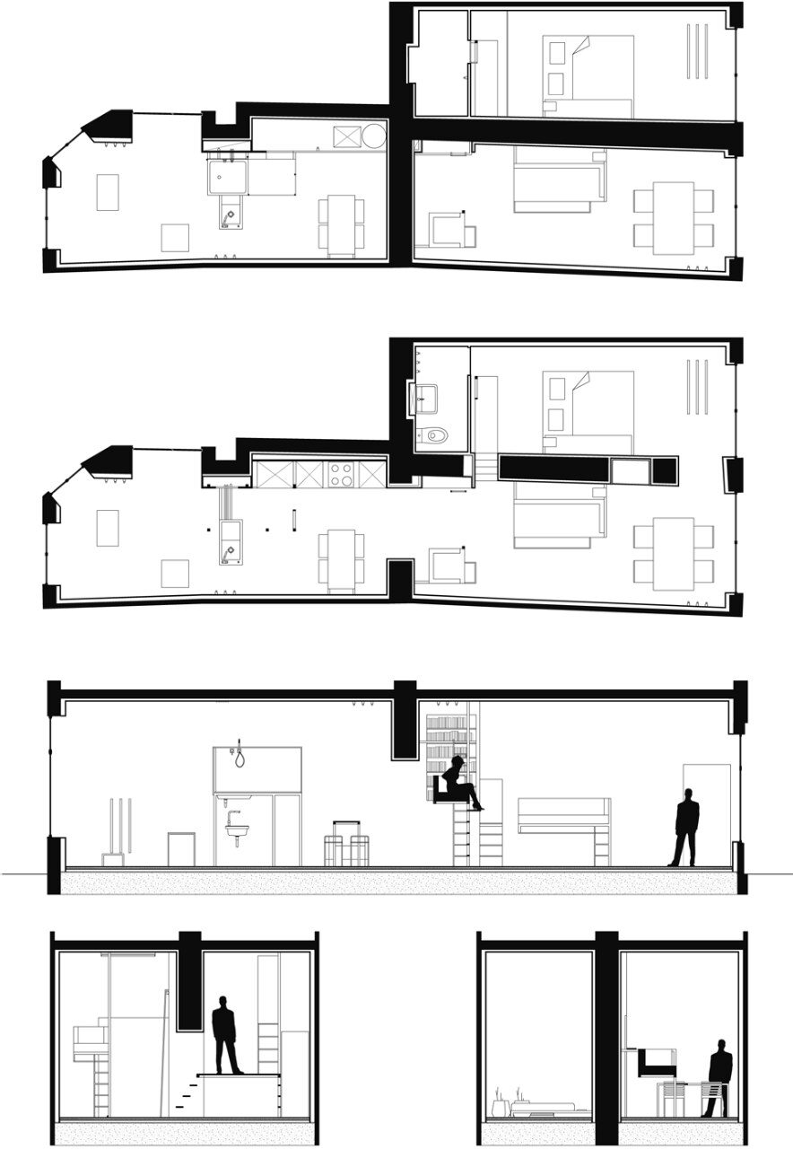 Philippe Rahm, appartamento Louis M.