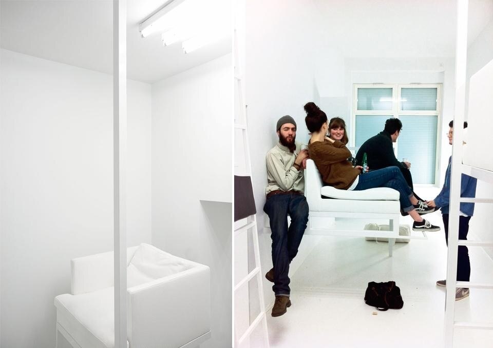 Philippe Rahm, L’appartamento Louis M. Foto a destra Louis Malachane