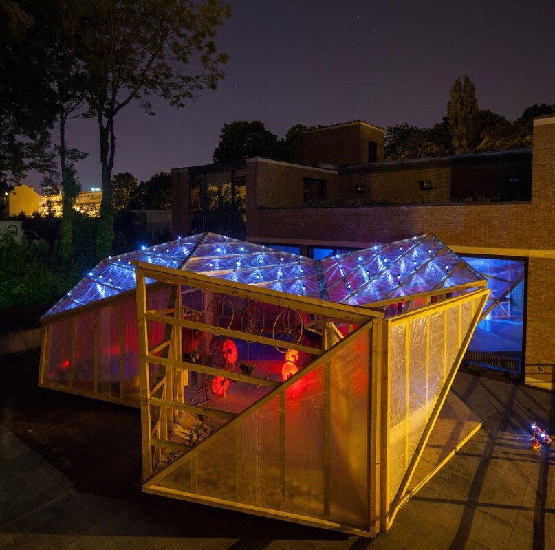 Elii, <i>JF·Kit House</i>, vista dell'installazione al CIVA, Bruxelles