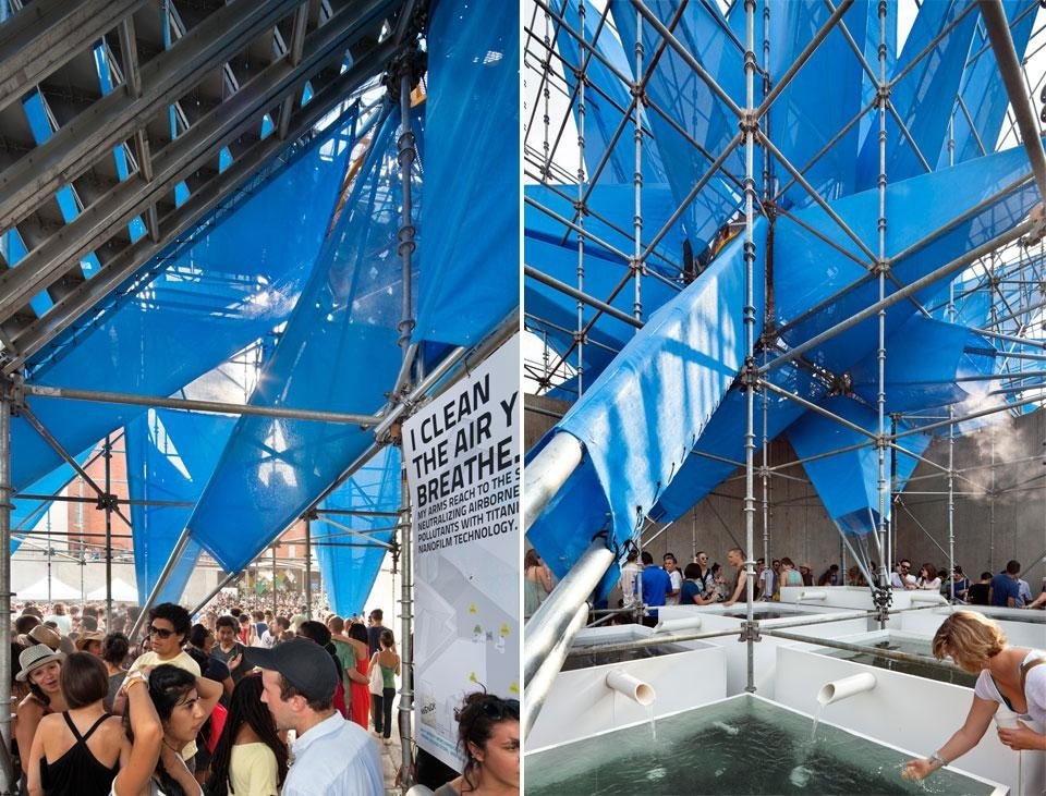 Wendy durante la serie <i>Warm Up 2012</i> MoMA/PS1. Photo Michael Moran/OTTO