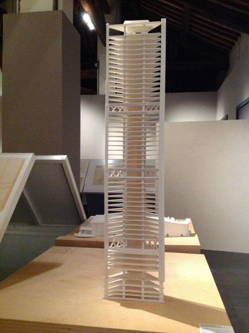 Vista della mostra alle Fruttiere di Palazzo Te