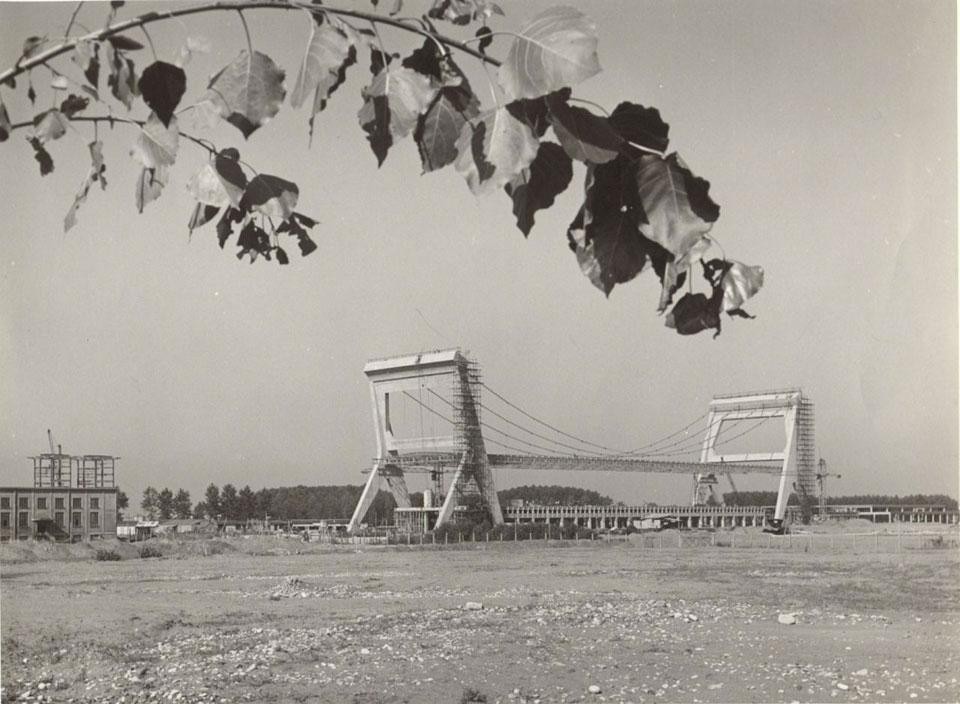 La Cartiera Burgo di Mantova in costruzione, 1961