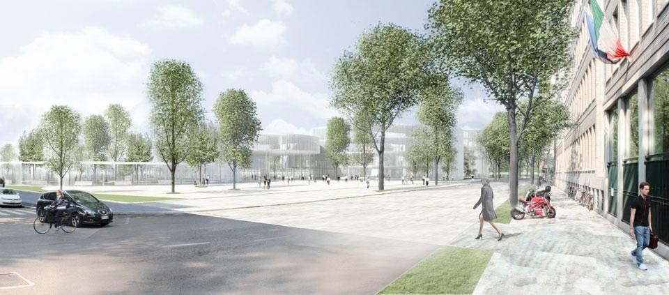 Il progetto di SANAA per un nuovo campus per l'Università Bocconi che sorgerà nell'area dell'ex Centrale del Latte di Milano