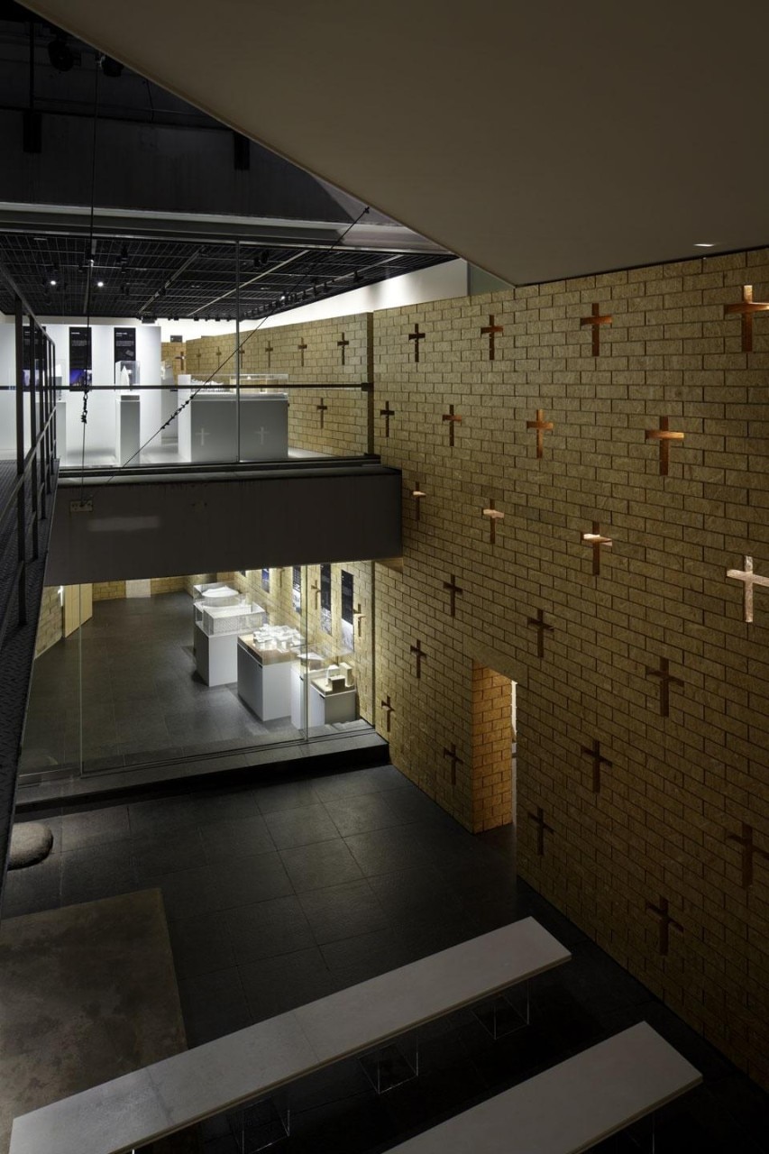 Vista della mostra "Tomorrow: The Challenge of Architecture" alla TOTO Gallery MA. Photo © Nacása & Partners Inc.