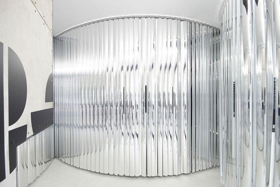 "Past Futures, Present, Futures" vista della mostra a Storefront for Art and Architecture, New York. Photo Cameron Blaylock