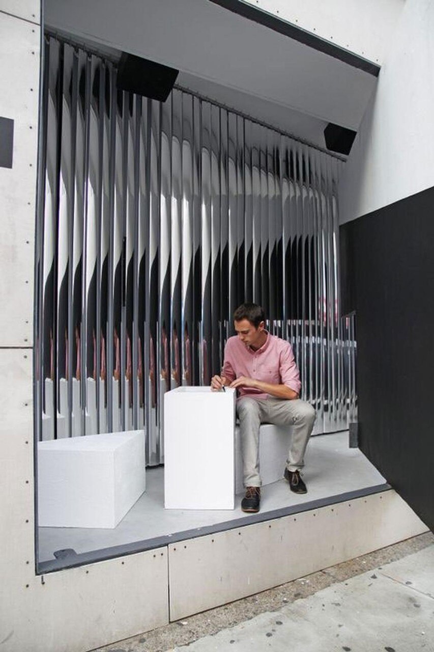 "Past Futures, Present, Futures" vista della mostra a Storefront for Art and Architecture, New York. Photo Cameron Blaylock