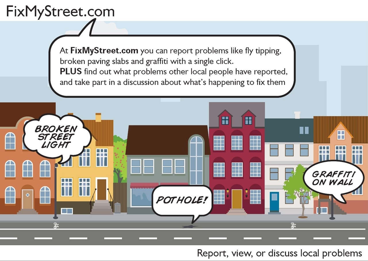 FixMyStreet, UK 