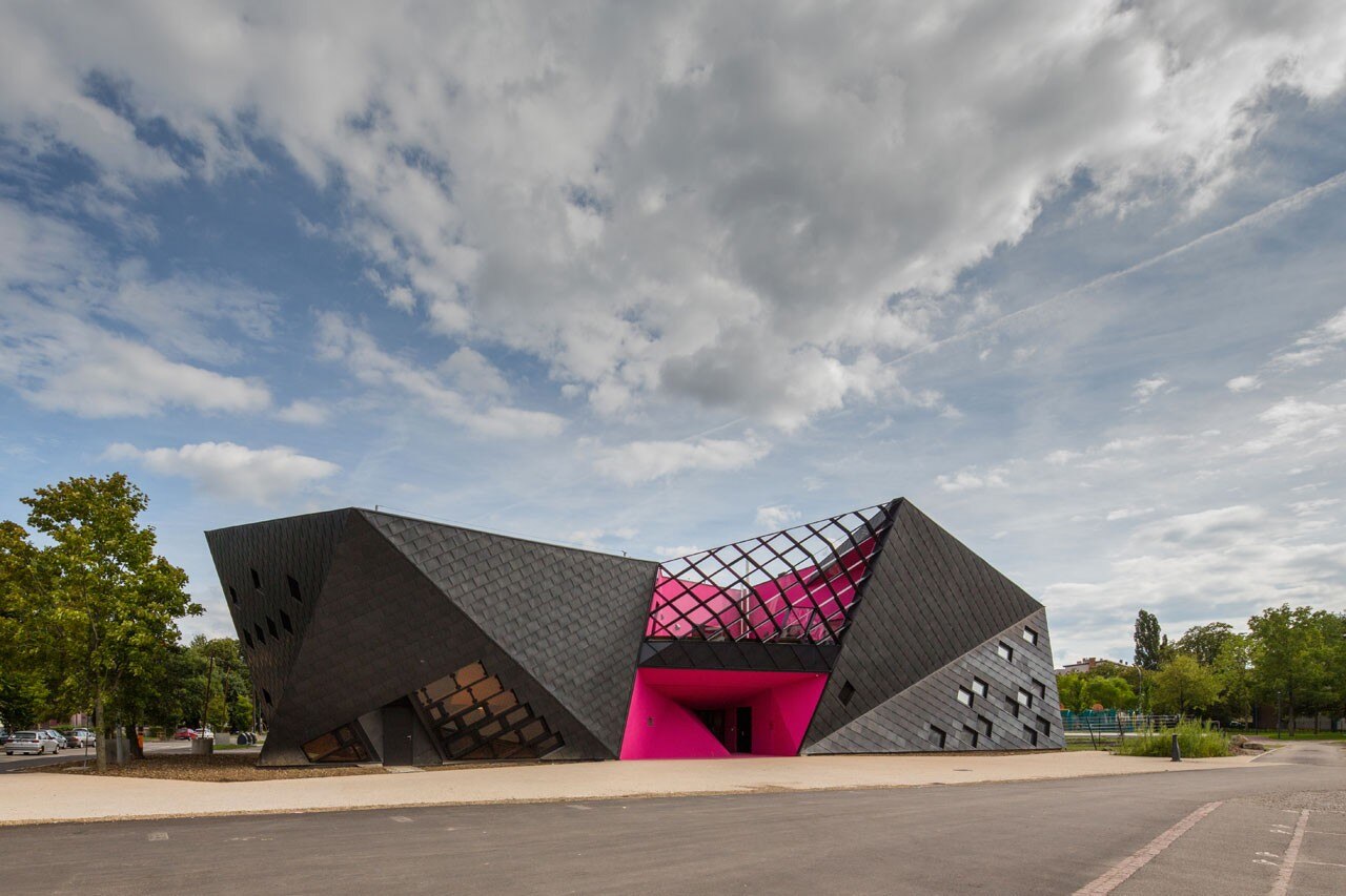 Paul le Quernec: cultural centre Mulhouse. Photo © 11h45