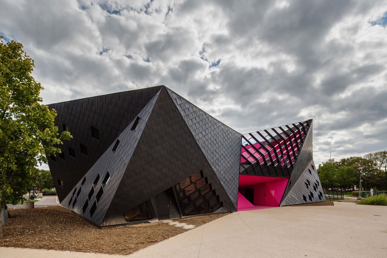 Paul le Quernec: cultural centre Mulhouse. Photo © 11h45