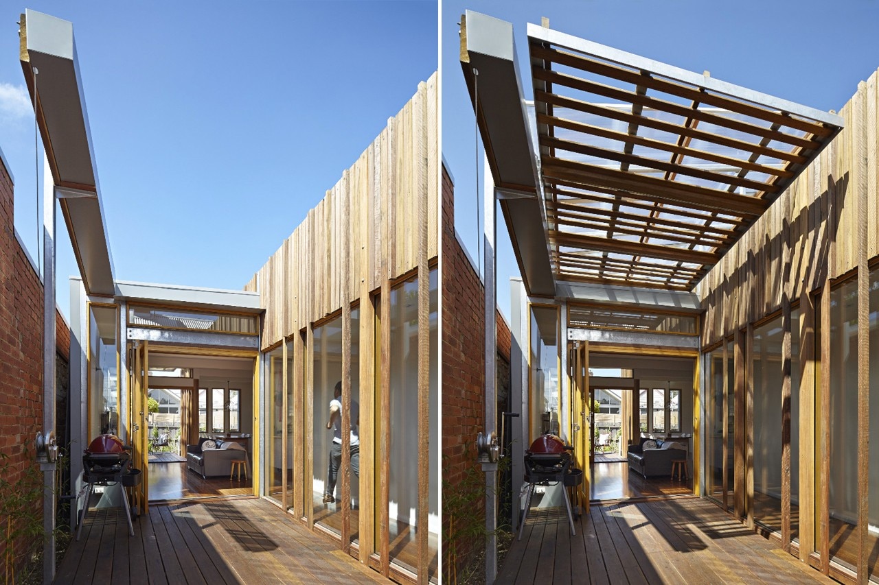 Convertible Courtyards House