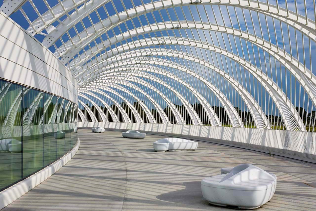 Santiago Calatrava, Campus Master Plan & Science, Innovation and Technology Building, Florida Polytechnic, Lakeland, Florida. Photo © Alan Karchmer for Santiago Calatrava, LLC