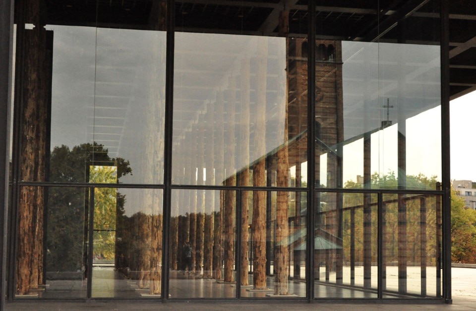 “David Chipperfield – Sticks and Stones”, Neue Nationalgalerie, Berlino. Photo Erika Pisa