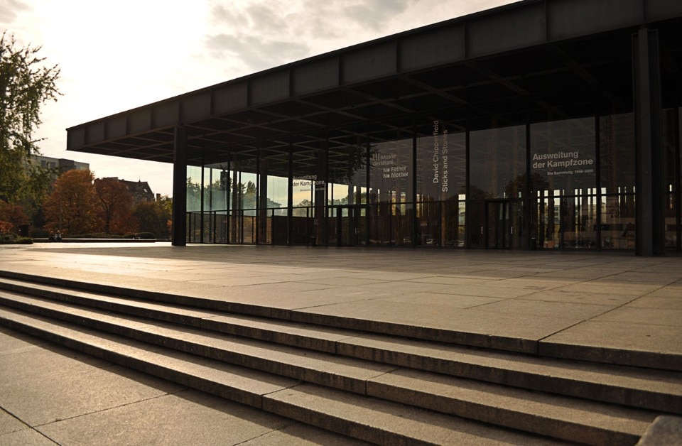 “David Chipperfield – Sticks and Stones”, Neue Nationalgalerie, Berlino. Photo Erika Pisa