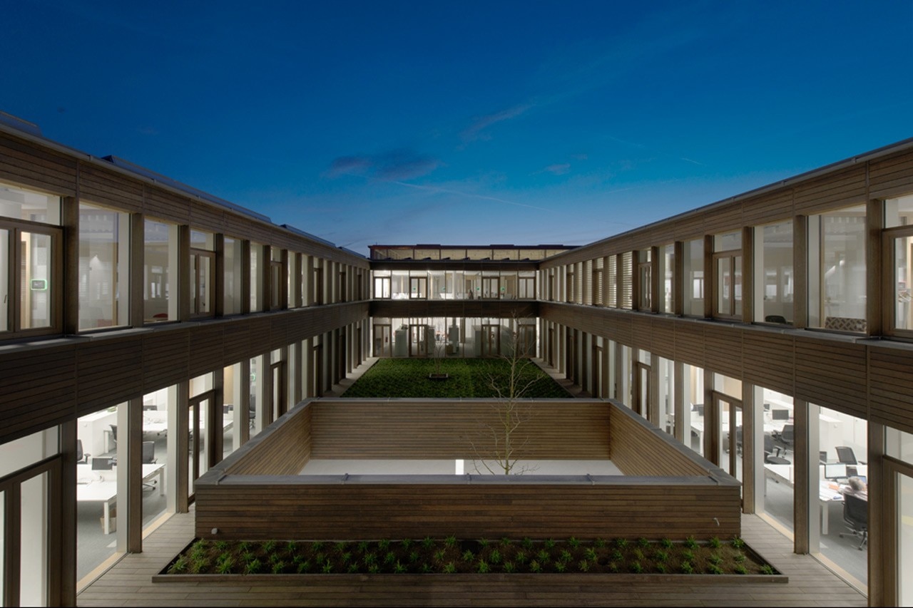 Philippe Samyn and Partners, Head Office AGC Glass Europe, Louvain-la-Neuve, Belgium