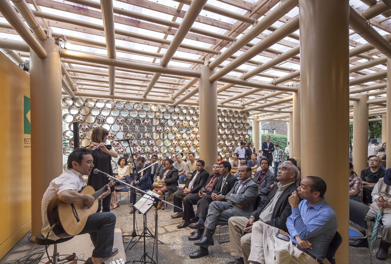 Shigeru Ban, Padiglione del Calcio 2014, Tokyo