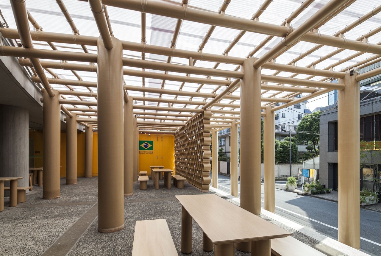 Shigeru Ban, Padiglione del Calcio 2014, Tokyo