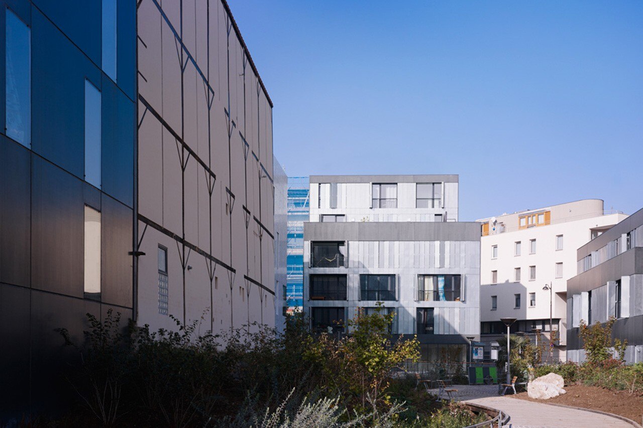 LAN Architecture, 30 public housing units, 20th arrondissement, Paris