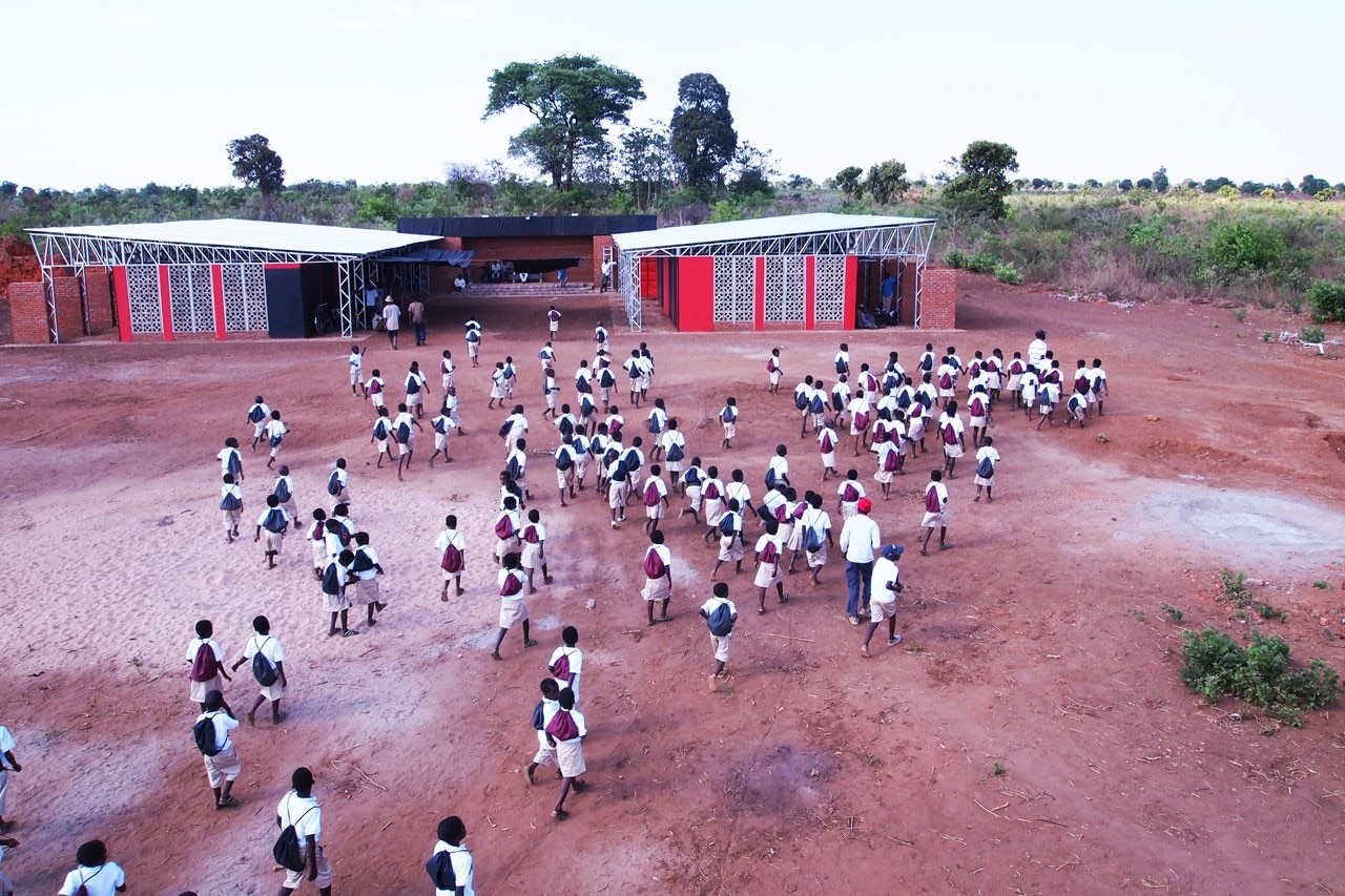 Community Center in Malawi
