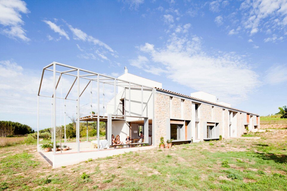 Anna and Eugeni Bach, MMMMMS House, Camallera, Girona, Catalonia, Spain