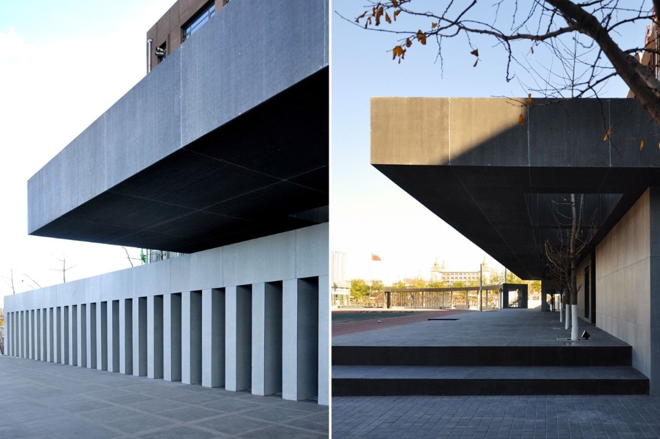 Interval Architects, Half Stadium, Beijing Huangzhuang Vocational School, Beijing