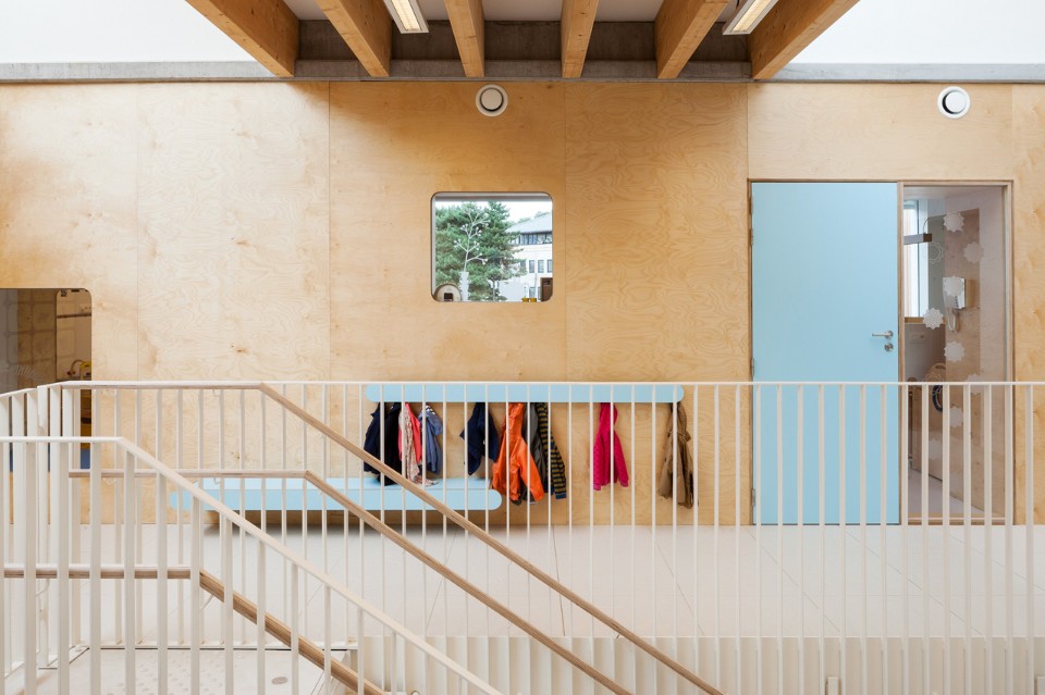 ZAmpone architectuur, Pluchke Nursery, Ukkel, Belgium