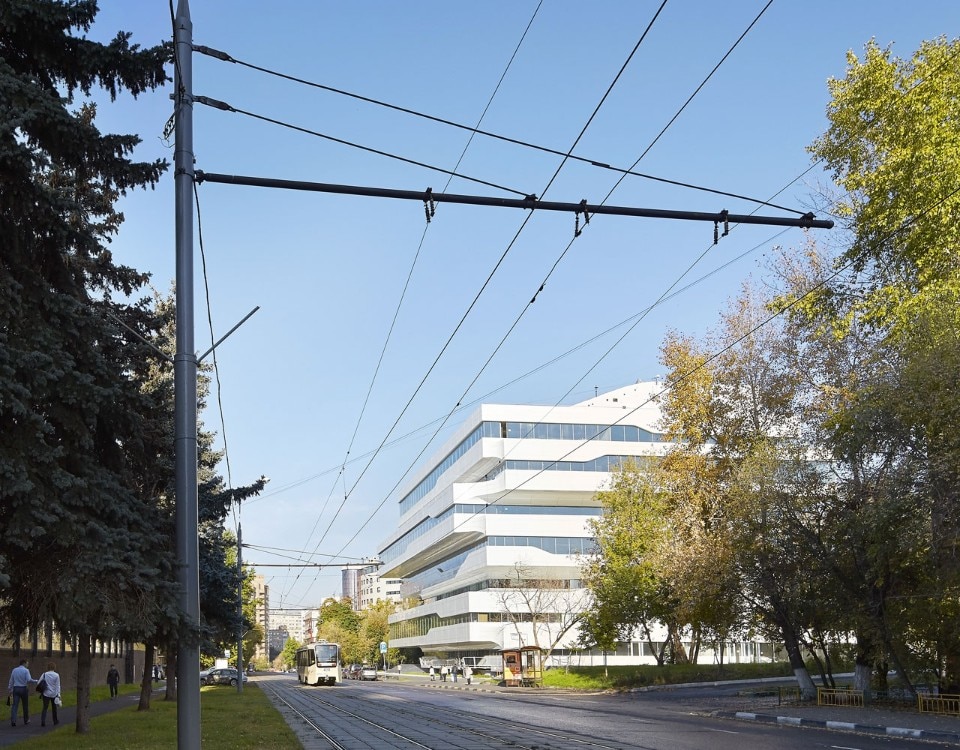 Zaha Hadid Architects, Dominion Office Building, Moscow, Russia