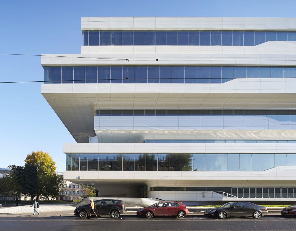 Zaha Hadid Architects, Dominion Office Building, Moscow, Russia
