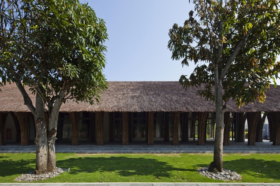 Vo Trong Nghia Architects, Naman Retreat Conference hall, Ngu Hanh Son District, Danang, Vietnam