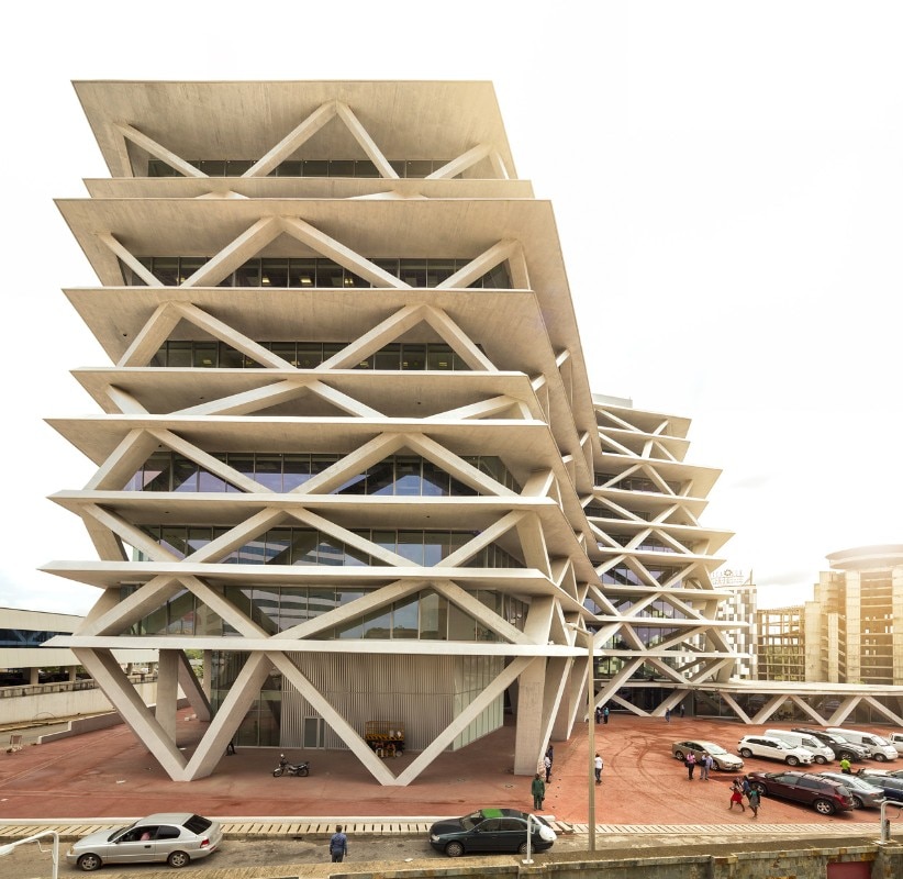 Mario Cucinella Architects, One Airport Square, Accra, Ghana