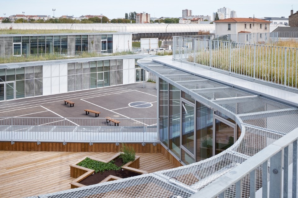 Chartier Dalix, Groupe scolaire Rosalind Franklin, Ivry-sur-Seine, Paris, France Chartier Dalix, Groupe scolaire Rosalind Franklin, Ivry-sur-Seine, Paris, France