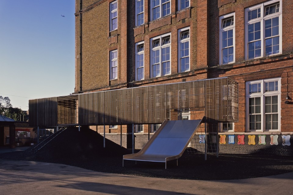 Asif Khan, Chisenhale Primary School playground, London, UK