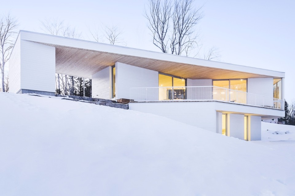 MU Architecture, residenza Nook, Eastern Townships Canada, 2015