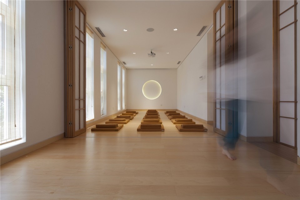 He Wei, Zen and Tea Chamber, sala per la meditazione