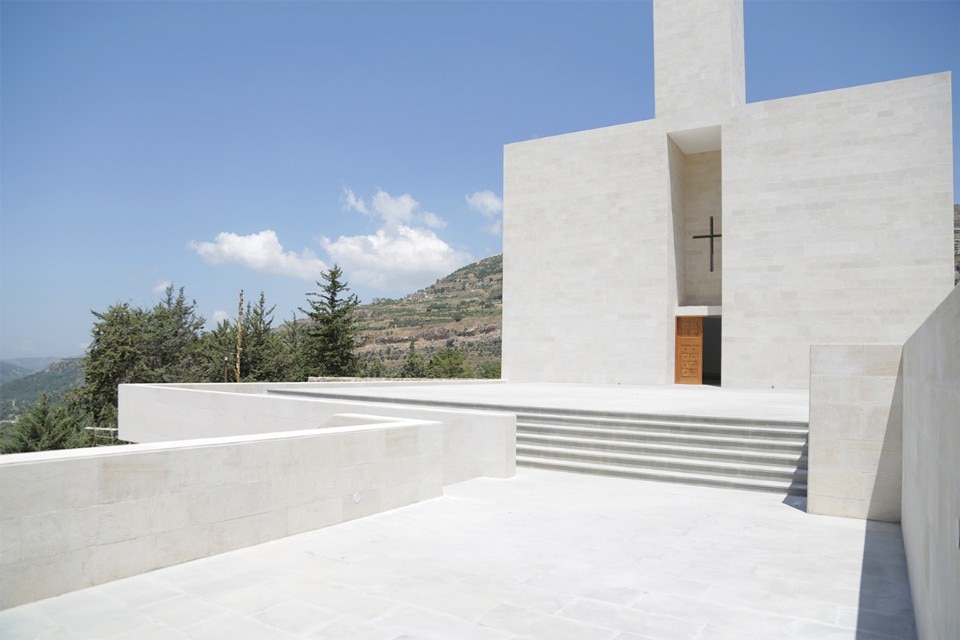 Maroun Lahoud Architecte, Chiesa di St.Elie, Brih, Shouf, Libano, 2016