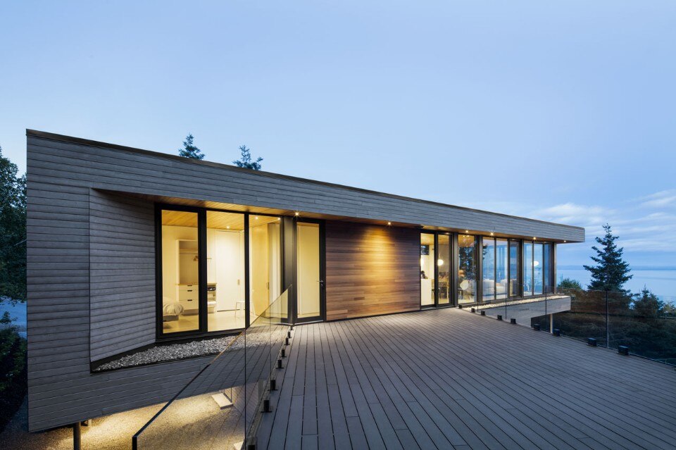 Bourgeois / Lechasseur architects, Altaïr house, Cap-à-l’Aigle, 2016