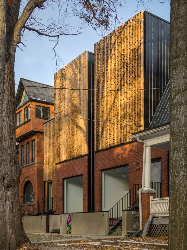 Batay-Csorba Architects, Double Duplex, Toronto, 2016