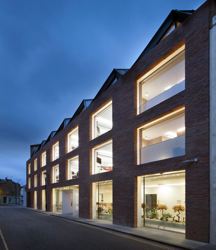 Studio Seilern Architects, edificio per uffici Ansdell Street, Londra, 2016. Foto Philip Vile