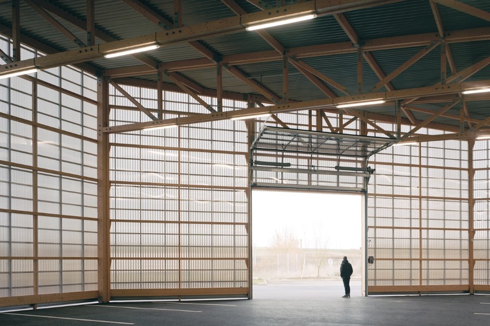 Raum, Centro di manutenzione per camion, La Gouesnière, Francia, 2016