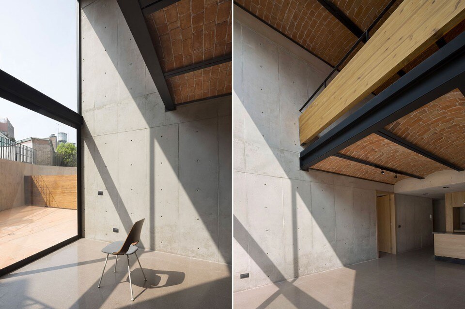 Dellekamp Arquitectos, Bulgaria 533, viste degli interni, Città del Messico, 2017