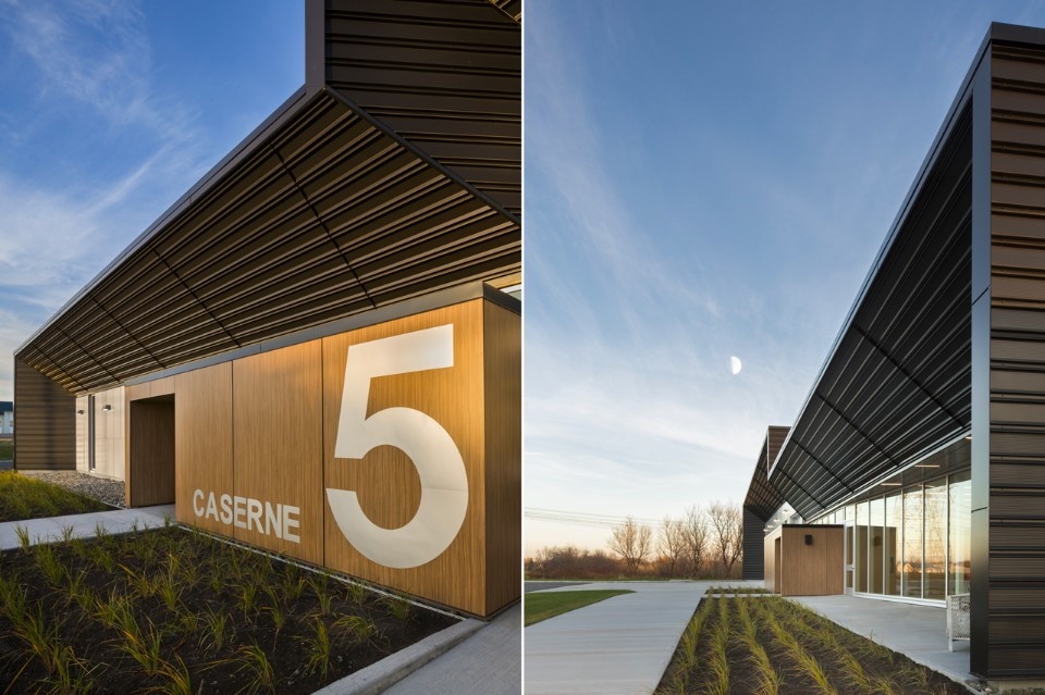 Fig.8 STGM Architects + CCM2 Architects, Caserma in Canada, Lévis, 2017