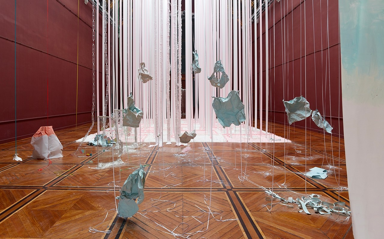 Karla Black brings carnival at the Modern Art gallery in London Domus