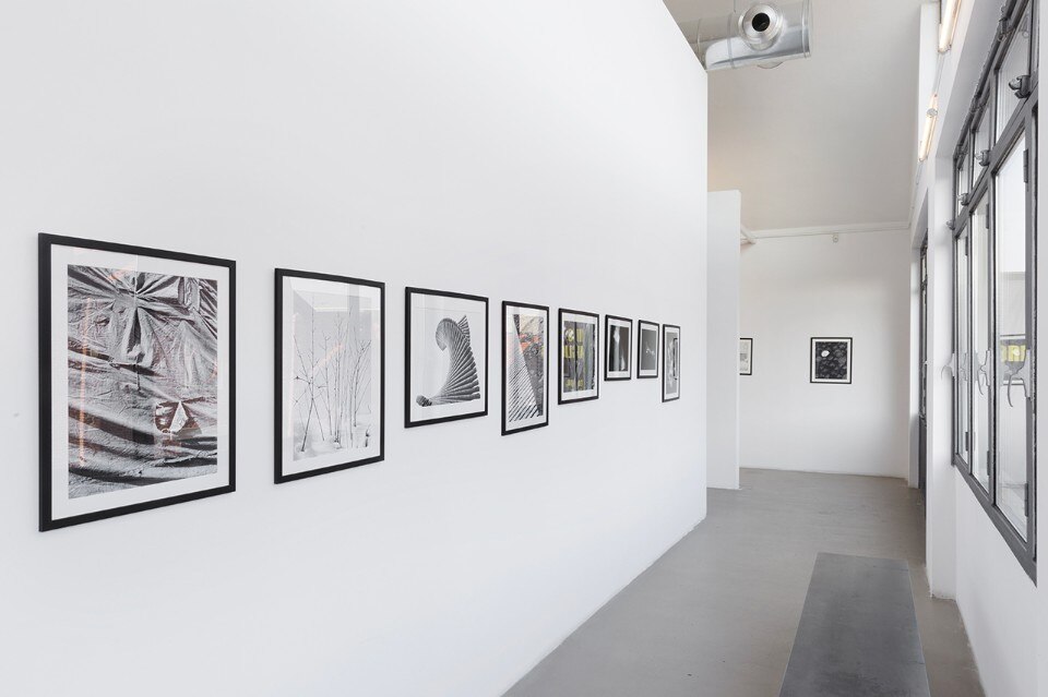 Fig.18 Nino Migliori, "Il tempo, la luce e i segni", veduta della mostra, Galleria M77, Milano, 2017