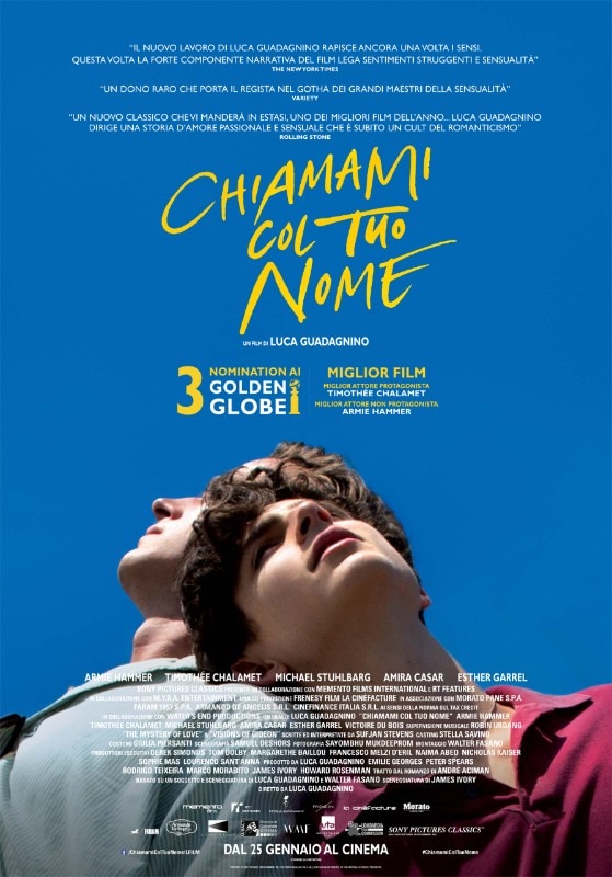 Call by your name, film poster
