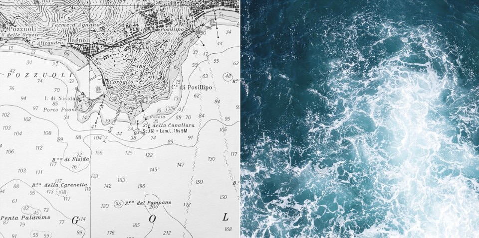 Ilaria Abbiento, Cartografia del Mare, Napoli, 2018