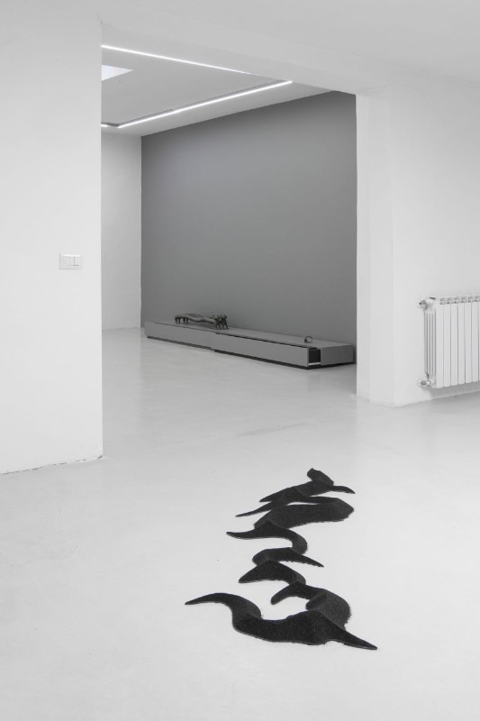 “Figure di spago. Pratiche di narrazione”, exhibition view at Fondazione Baruchello, 2018. Photo Giorgio Benni 