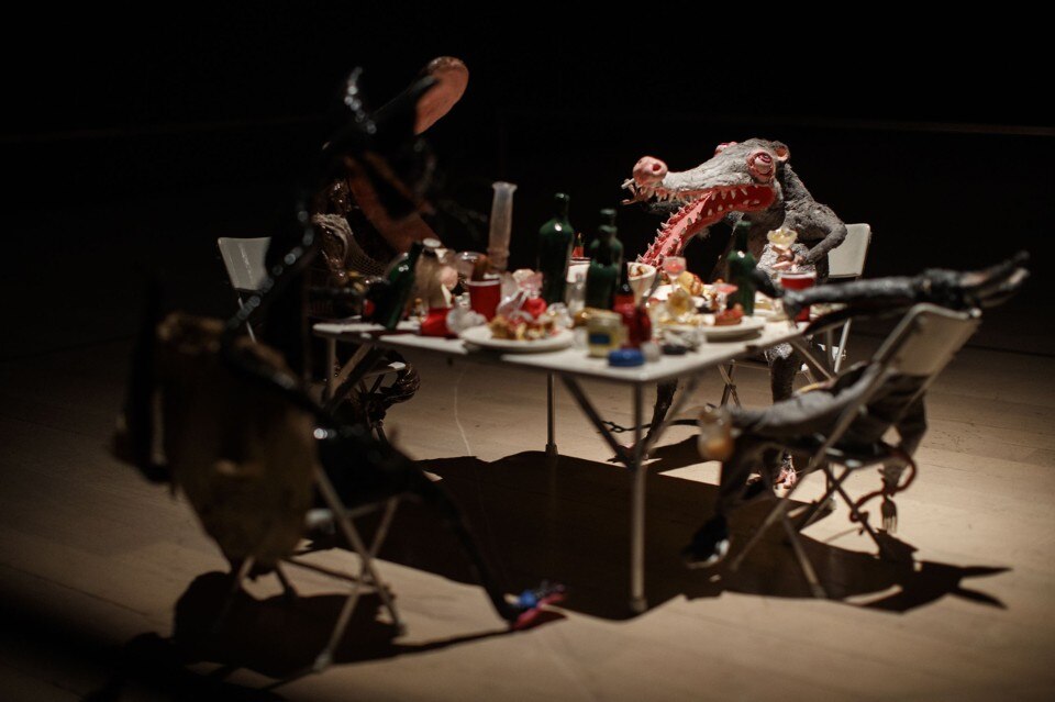 Nathalie Djurberg & Hans Berg, veduta della mostra, MART, 2018